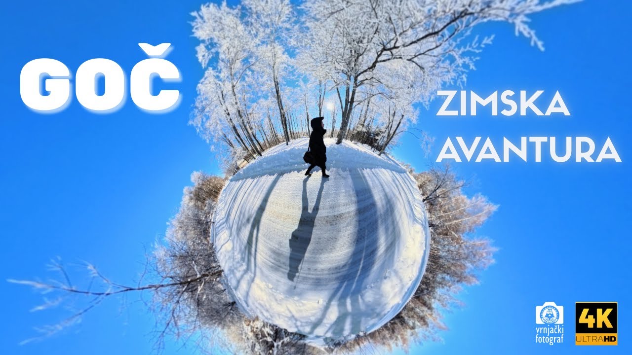 Zimska avantura - planina Goč 4K