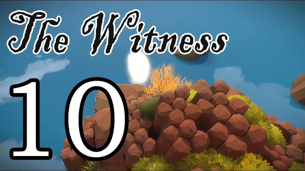 [10] The Witness - The Courtyard - Let's Play! Gameplay Walkthrough (PS4)