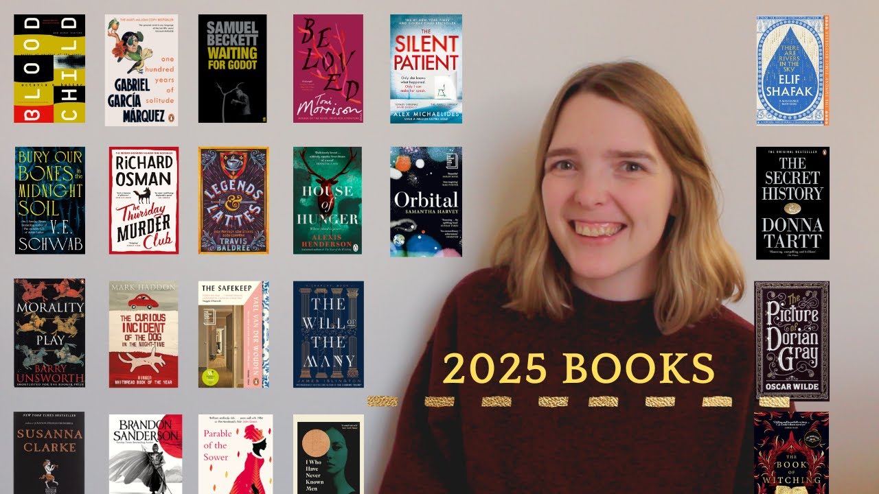 Every book I read in 2025 (in around 10 minutes)
