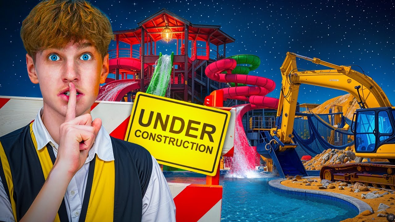 Building OVERNIGHT WATERPARKS and More!