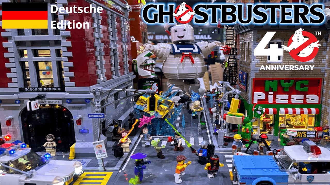 40 Jahre GHOSTBUSTERS in LEGO 1984-2024: Ein MOC von Teil 1 über Afterlife bis zu Frozen Empire VLOG