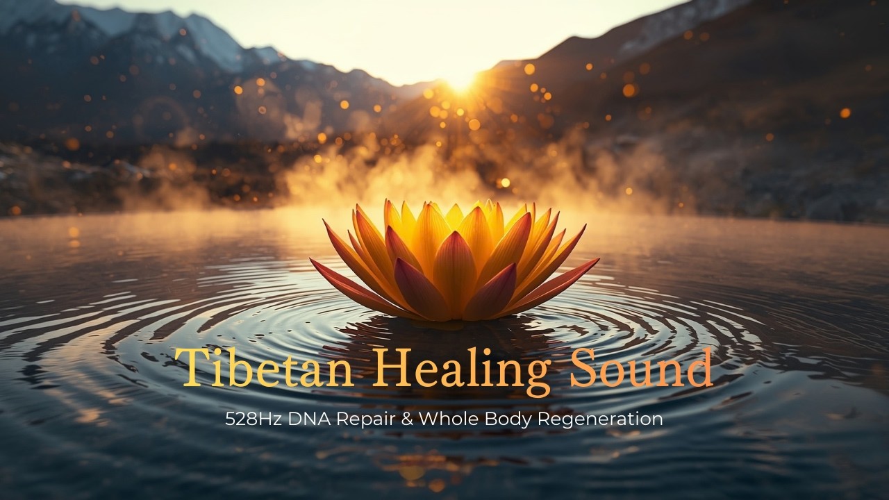 Tibetan Healing Sound: 528Hz DNA Repair & Whole Body Regeneration