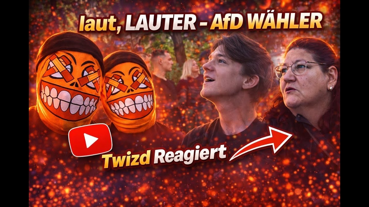 LAUT, LAUTER - AfD WÄHLER X TWIZD REAGIERT