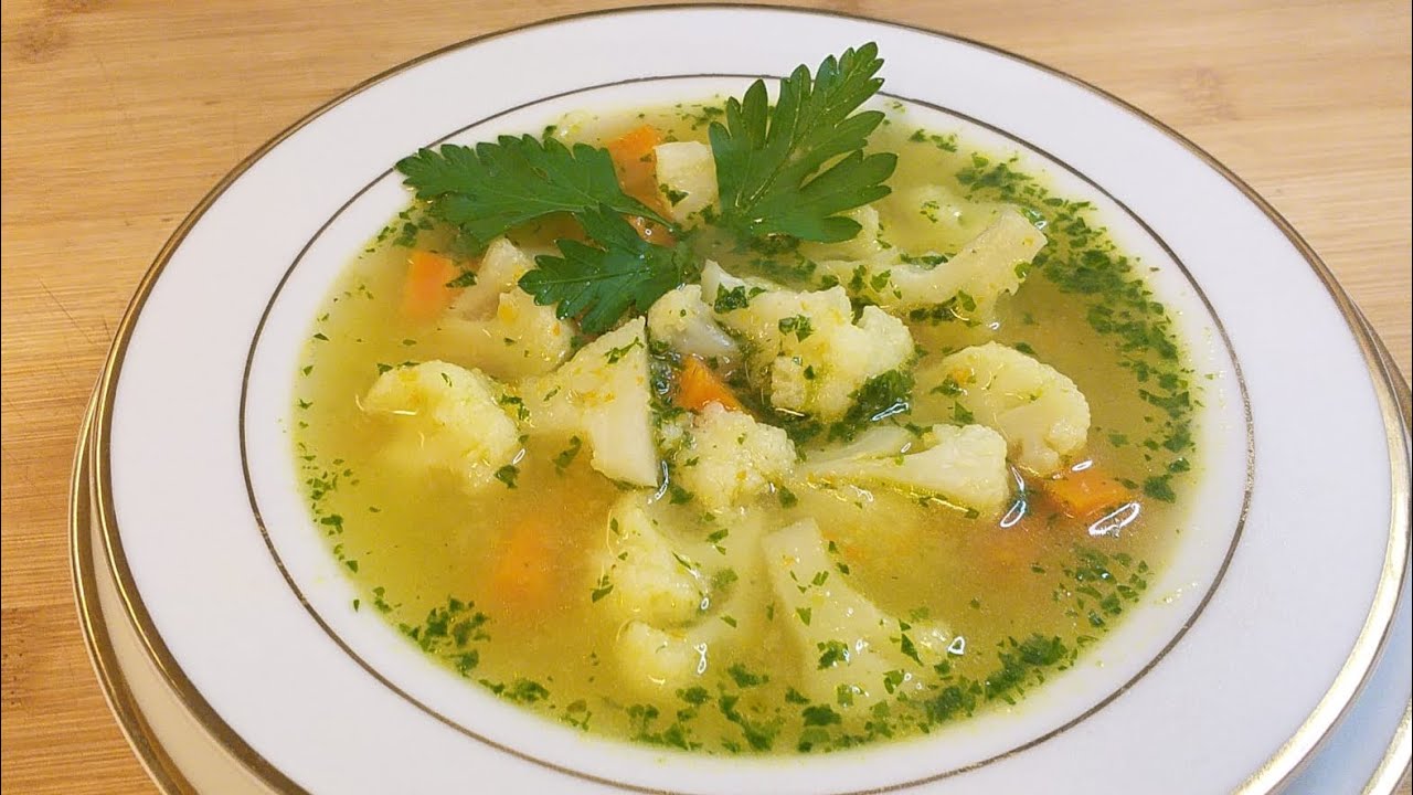 Karfiol Čorba Recept zdrava i veoma ukusna