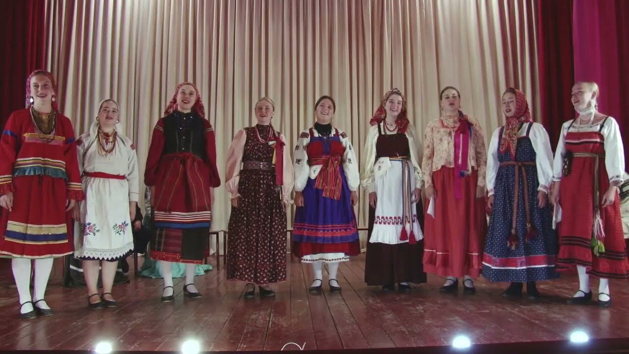 Ох ты, ноченька. Поет Московский народный хор