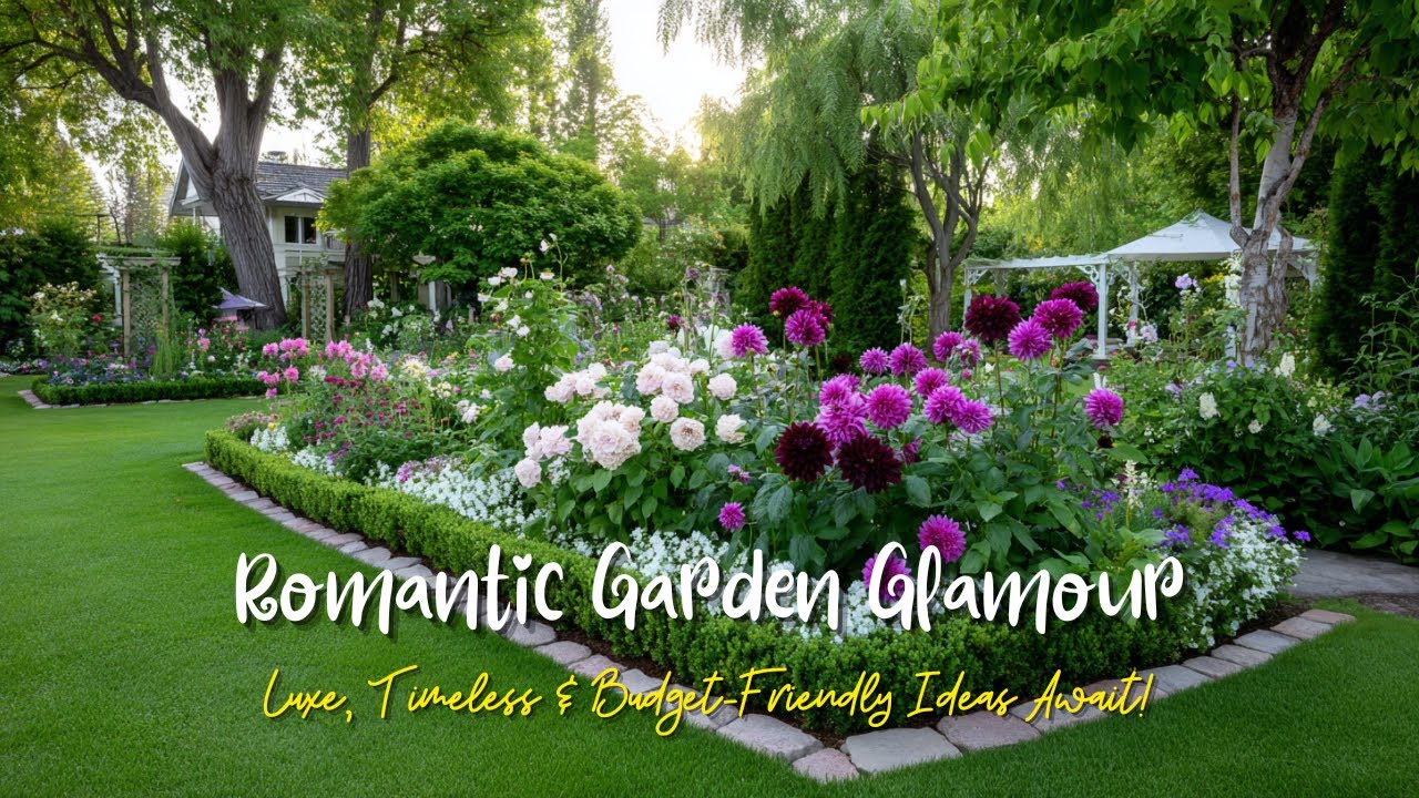 Garden Glamour 2025: Romantic, Luxe & Timeless Outdoor Design Ideas on Any Budget