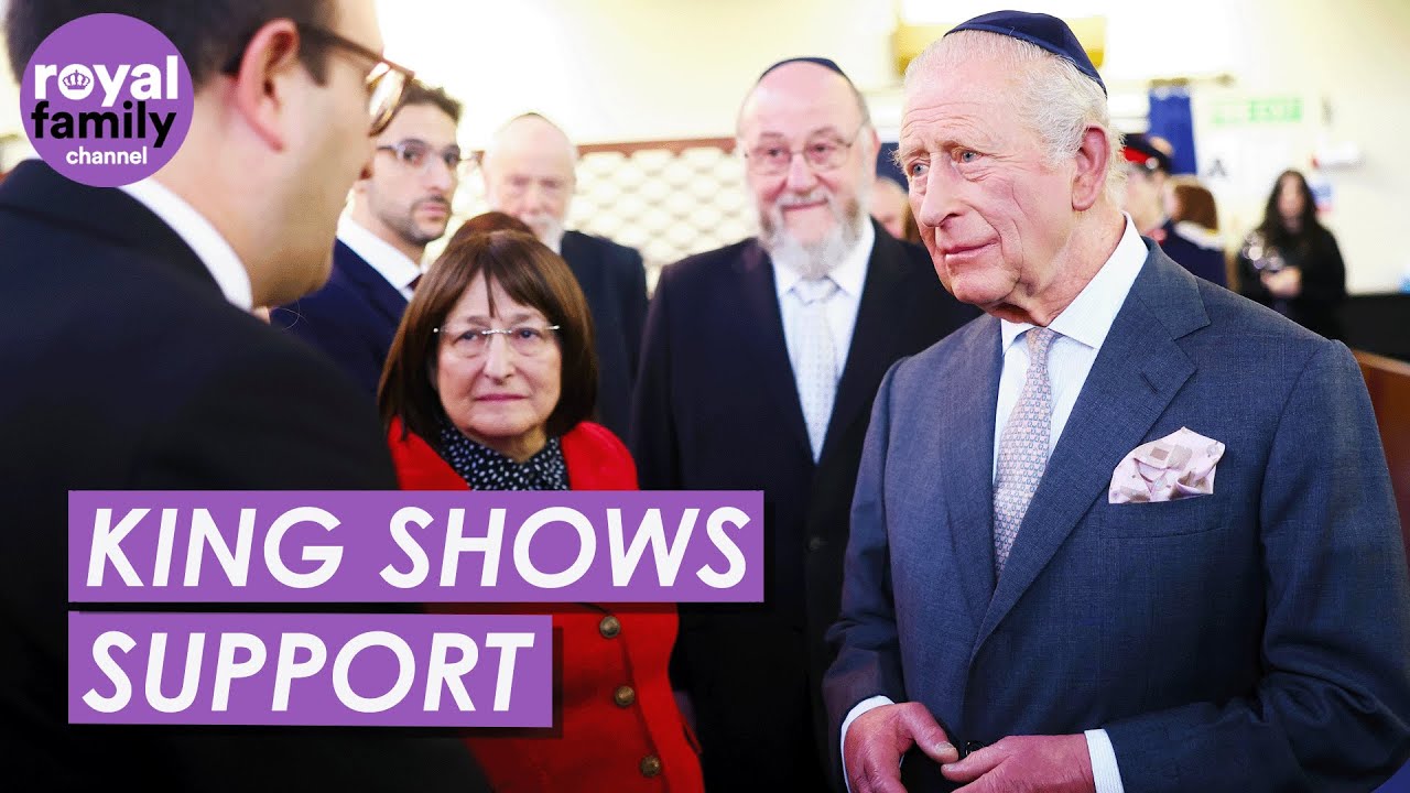 King Charles Meets Survivors of Manchester Synagogue Attack