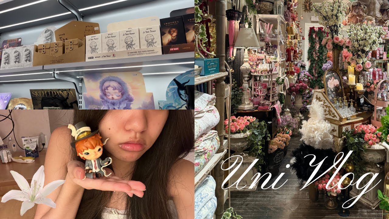 Uni vlog🧸| Hanging out with friends, Studying, Hirono, Random moments