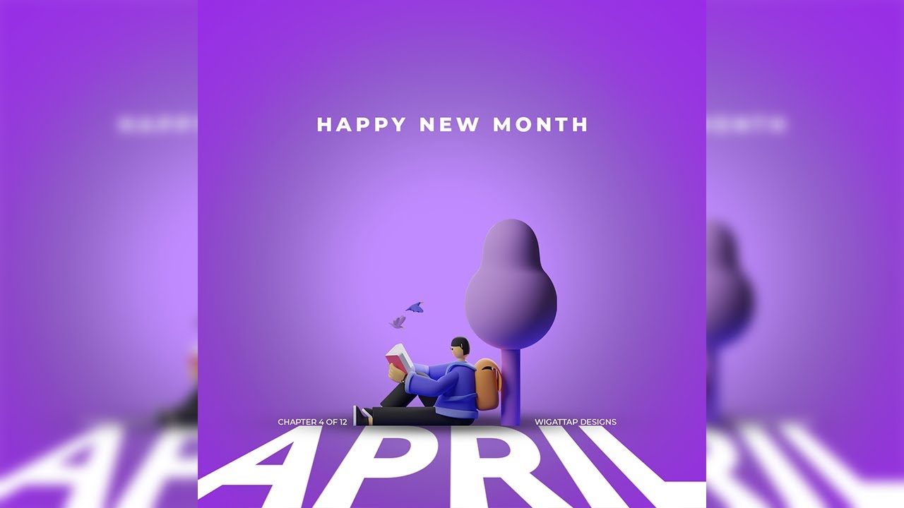 Unlock your creativity: New month flyer design in adobe photoshop