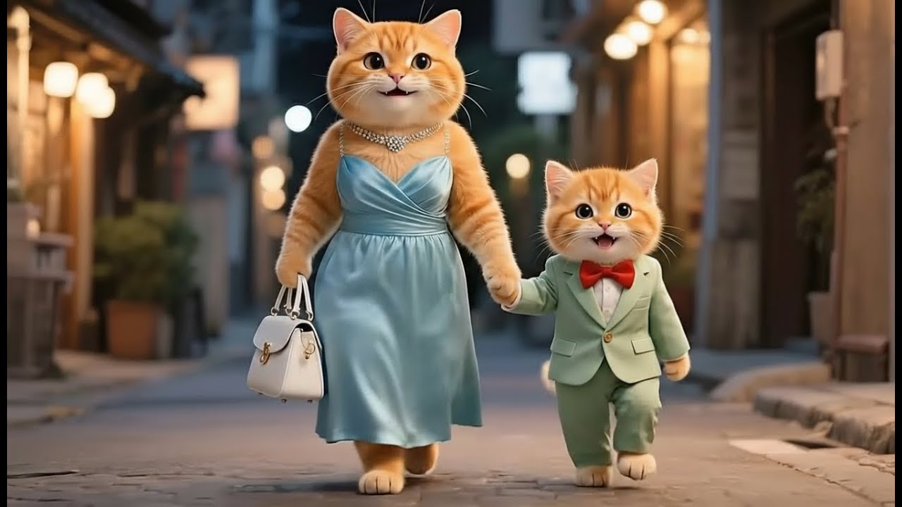 Ginger Sells His Favorite Toys to Buy a Dress for Mama Cat to Go to the Party 🎉👗🐱 | Funny Cat Videos