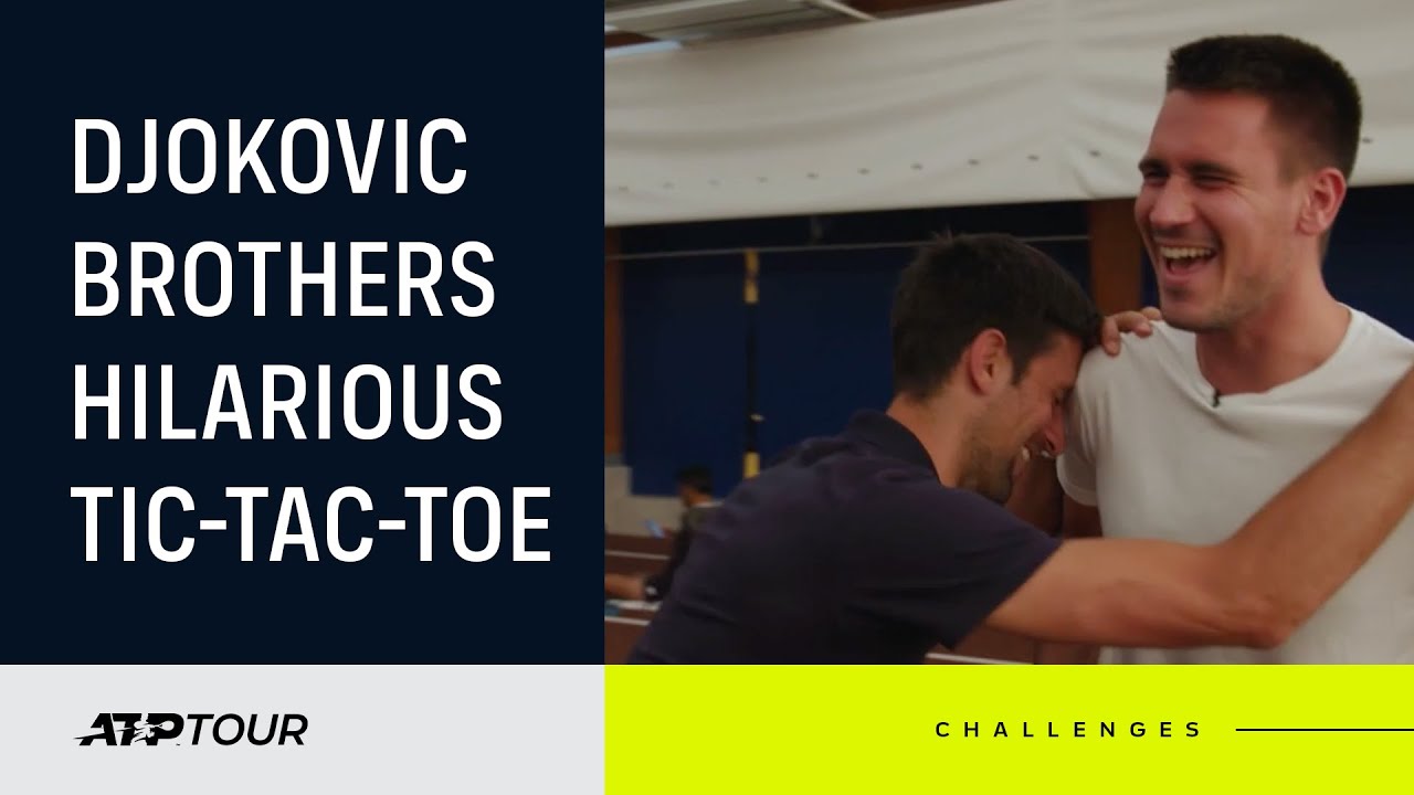 TENNIS TIC TAC TOE: Djokovic Brothers Face Off!