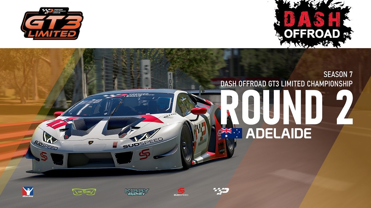 Racing // Premier Endurance League // Dash Offroad GT3 Limited Championship - Rd 2 at Adelaide