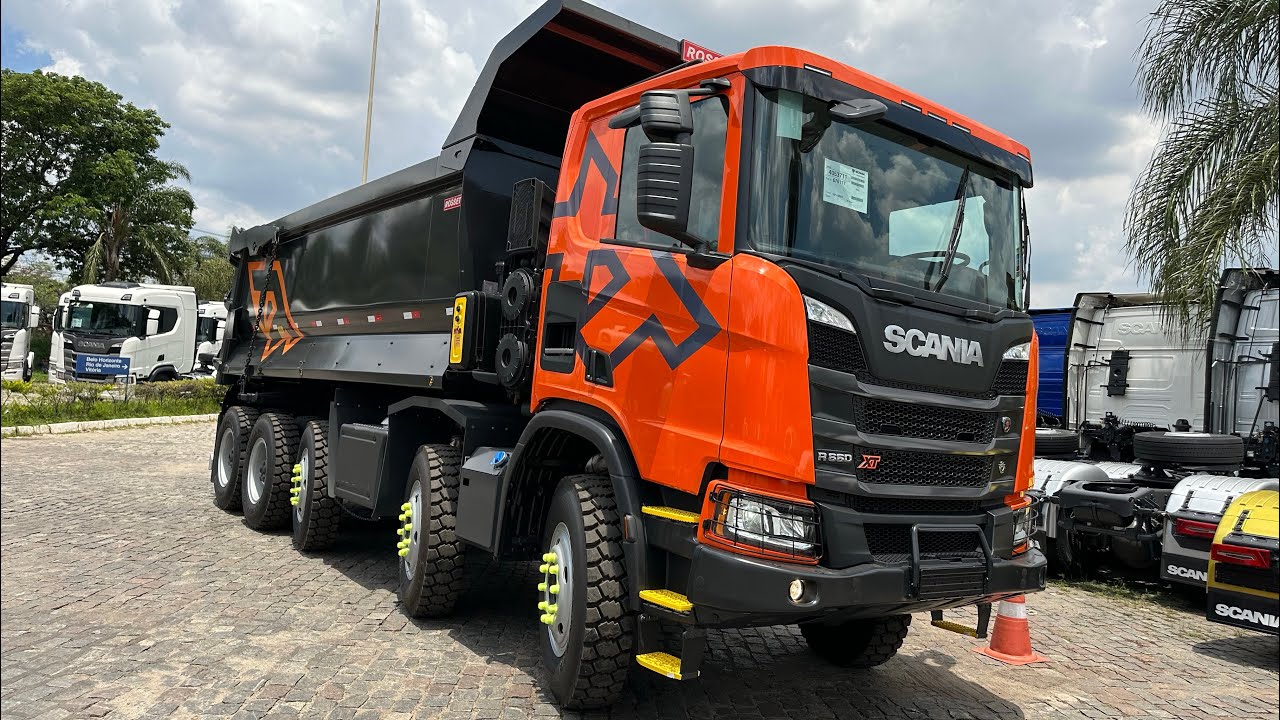 CHEGOU O NOVO V8 DA SCANIA l R660 10X4/6 EURO 6 2024