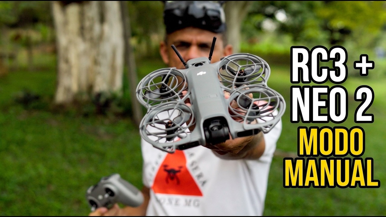 DJI Neo 2 em MODO MANUAL Agora Vai de Verdade!