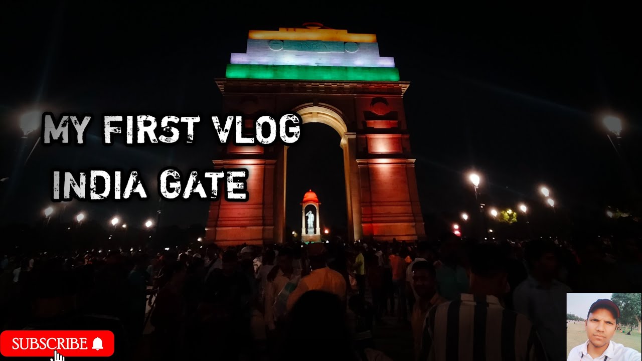 My First Vlog ||India Gate ka Vlog || my first vlog || MANDAL JI VLOG|| India gate vlogs