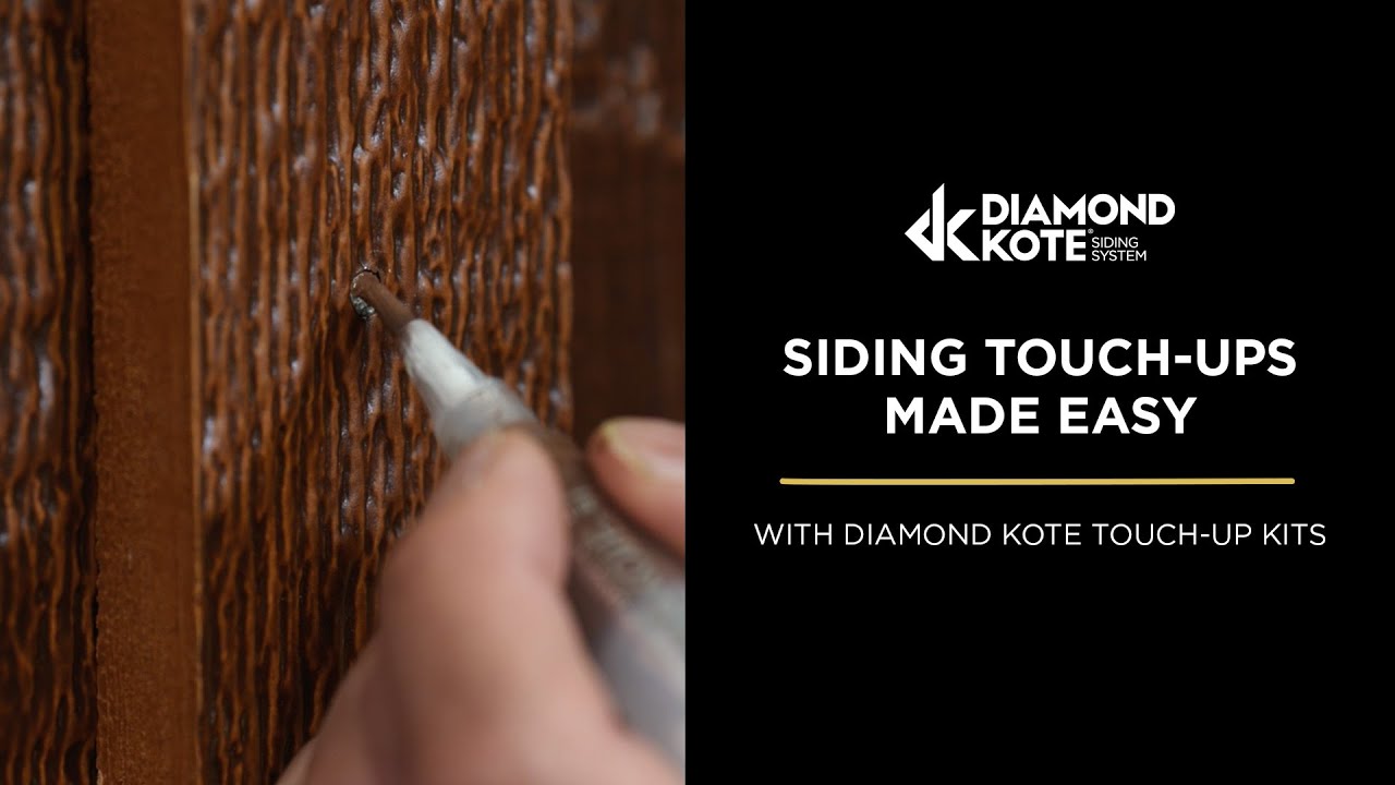 Fool-Proof Siding Touch-Up Techniques with Diamond Kote