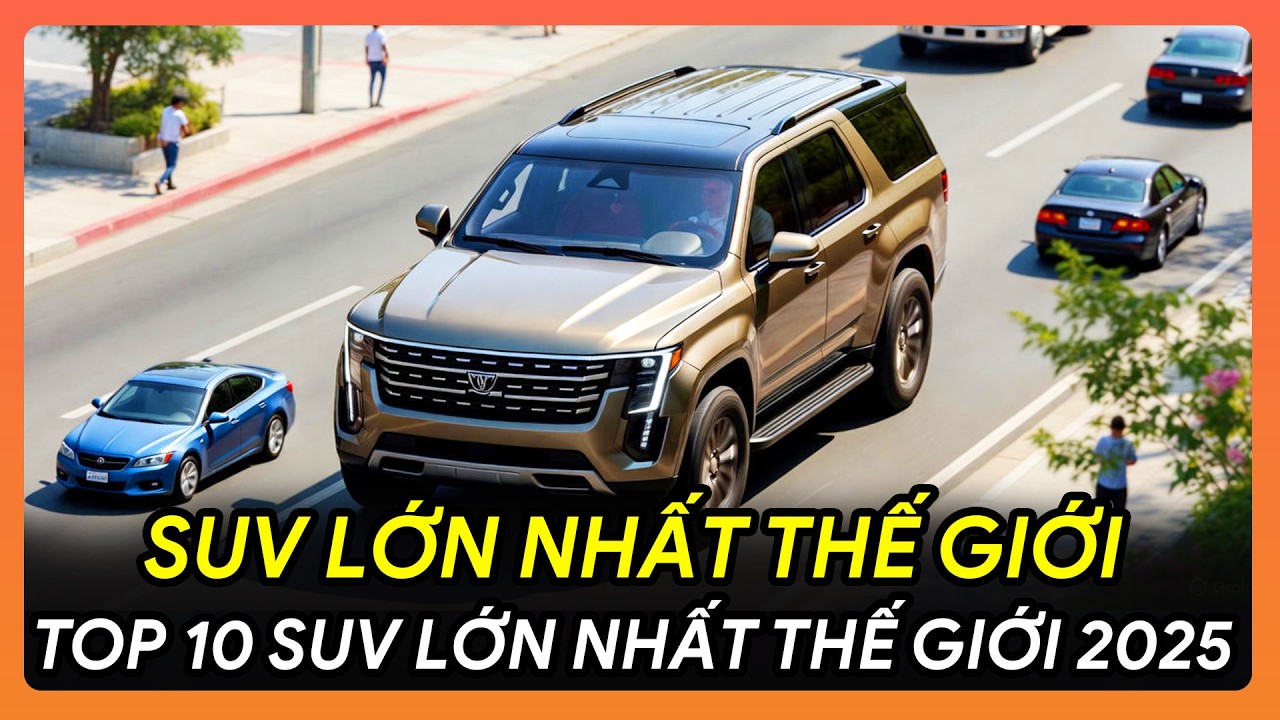 💥TOP 10 SUV LỚN NHẤT THẾ GIỚI 2025😳😱 #SUVlonnhatthegioi
