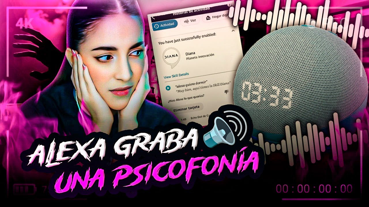 TEN CUIDADO CON TU ALEXA!! ALEXA GRABA UNA PSICOFONÍA! | HeyEstee