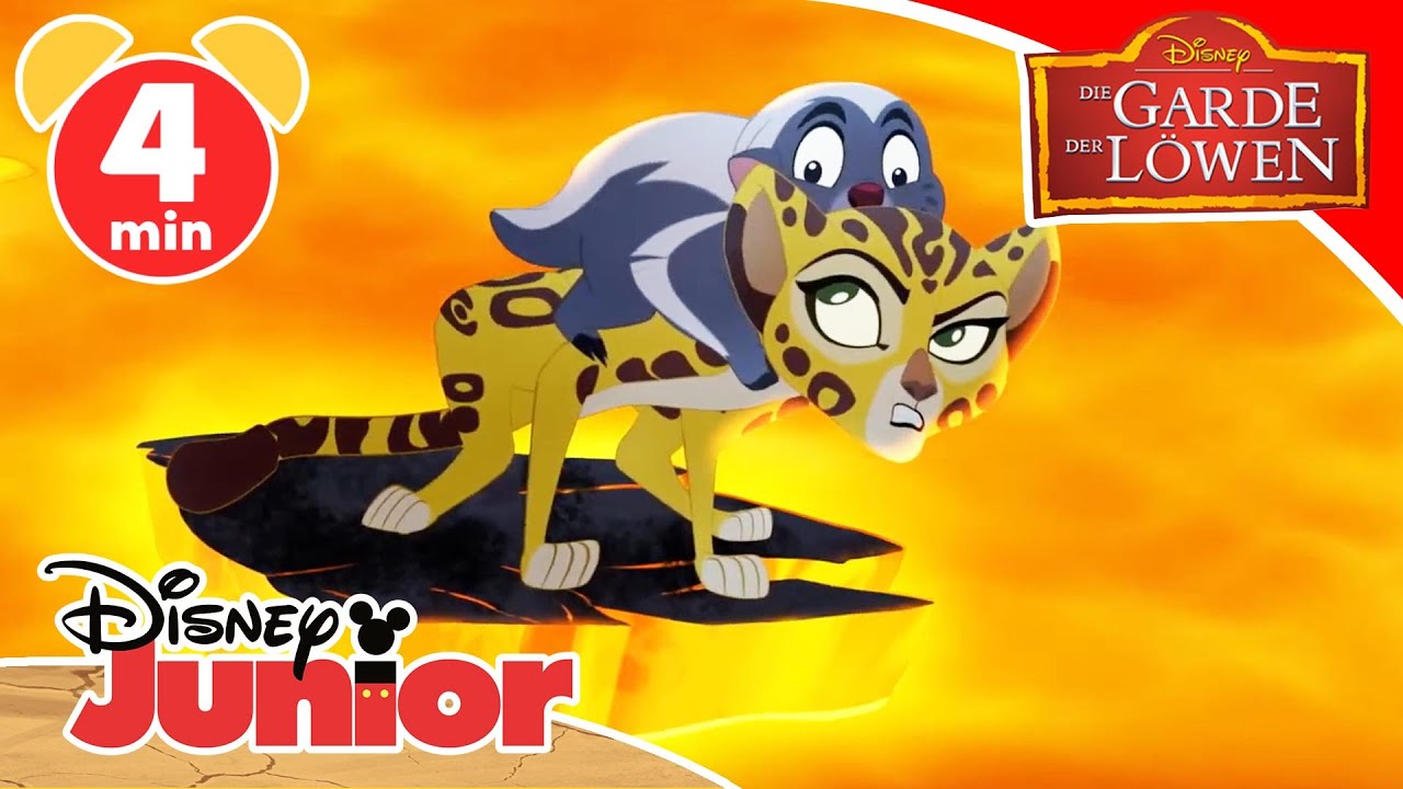 🌋 Die Garde der Löwen - Clip: Rettet Banga! | Disney Junior