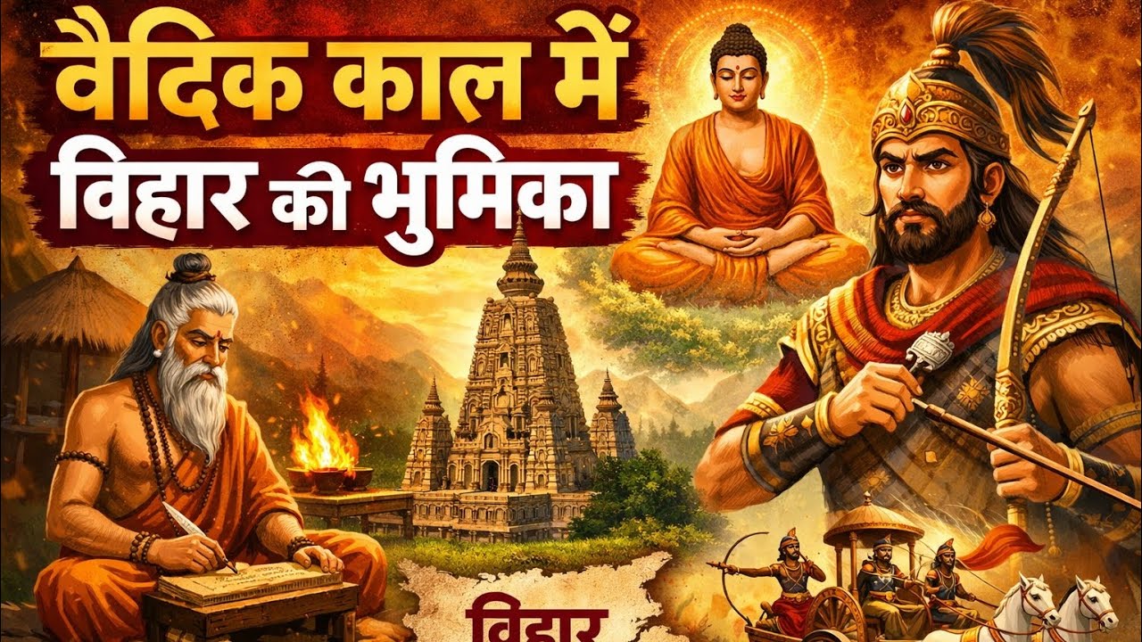 वैदिक काल में बिहार की भूमिका | Bihar in Vedic Age | UPSC/BPSC History @AITEACHER-q8e #ai 