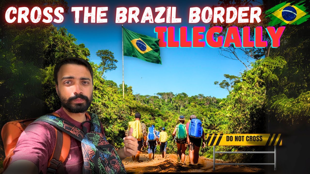 “Secret” Border Crossing: Brazil-Venezuela Jungle Path 🇧🇷🇻🇪