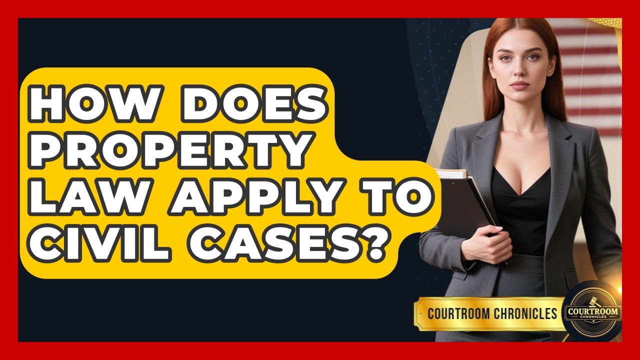 How Does Property Law Apply To Civil Cases? - Courtroom Chronicles