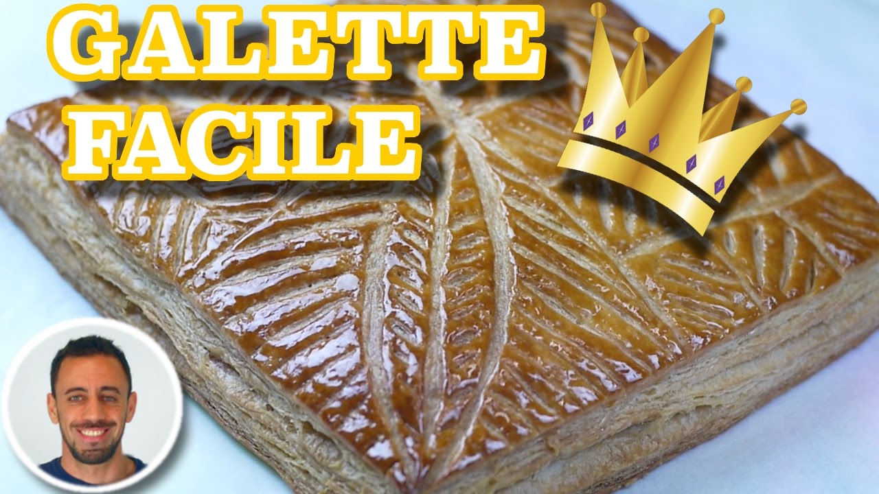 ✌ GALETTE DES ROIS ★ Recette facile avec Pâte feuilletée rapide / crème d'amande ✌
