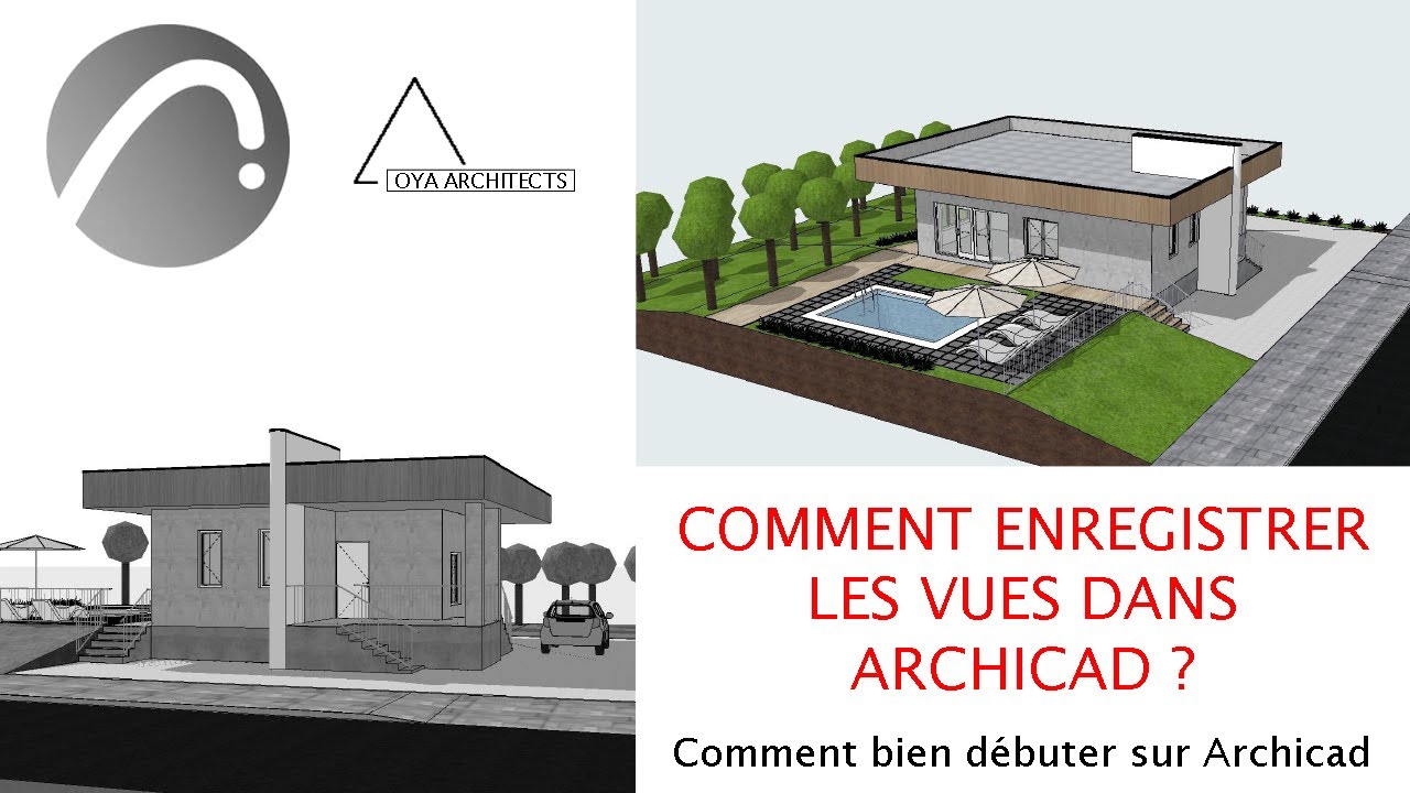 ARCHICAD | COMMENT ENREGISTRER LES VUES DANS ARCHICAD [combinaisons de calques]