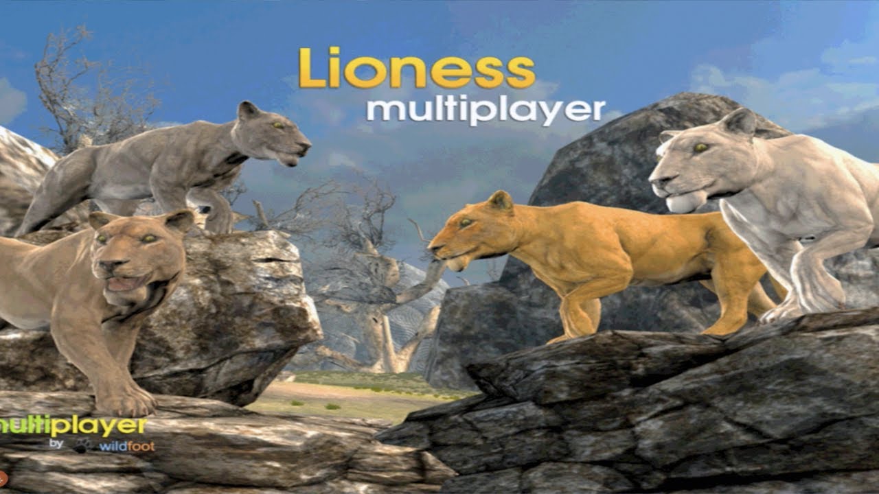 🦁👍World of Lioness -Multiplayer-Мир львицы-By Wild Foot games-Android