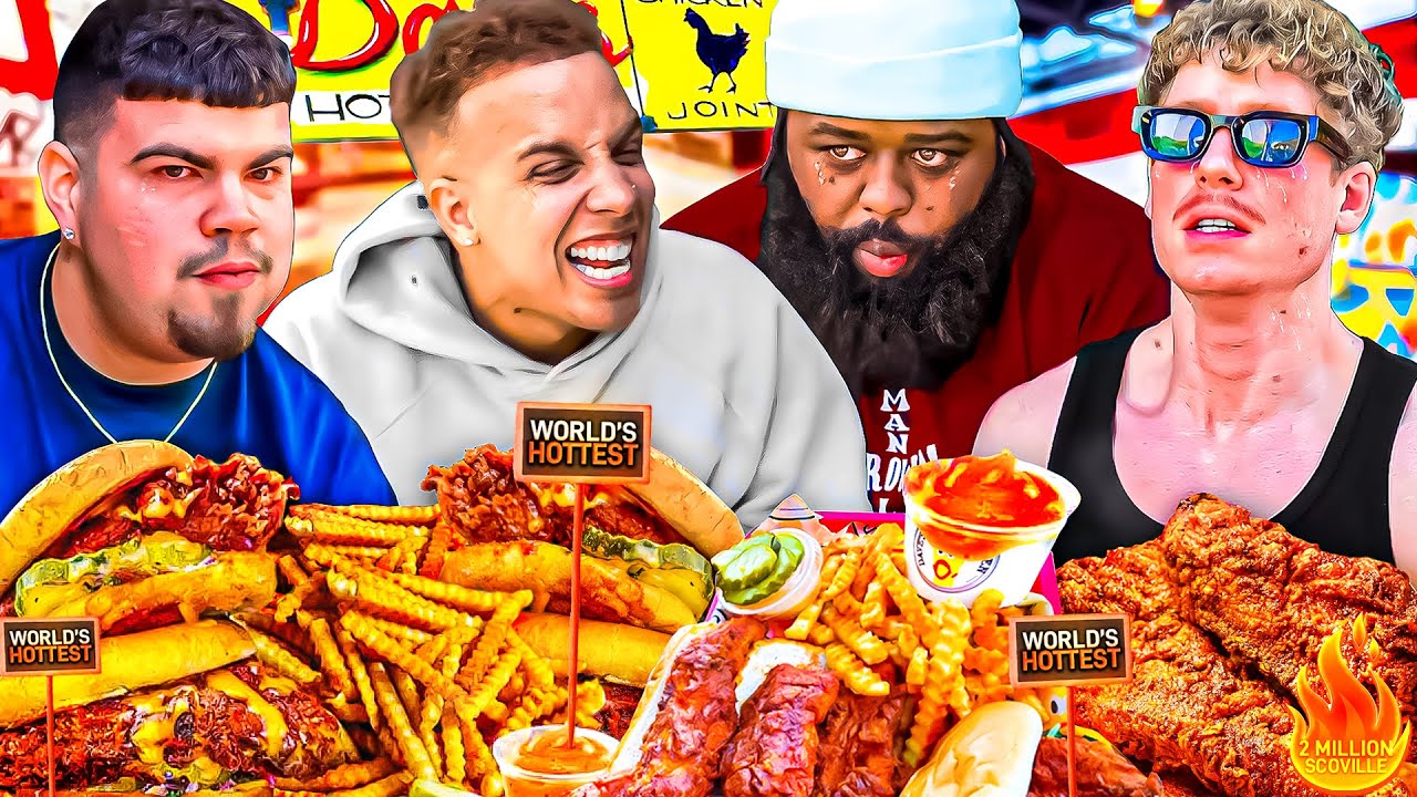 $10,000 WORLDS SPICIEST CHICKEN CHALLENGE! 🔥