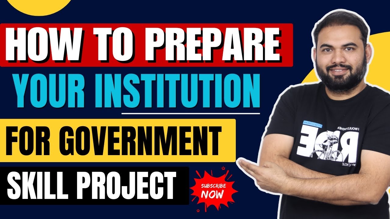 Aap apni Institution / Training Center ko Government Skill Development Project ke liye kaise prepare