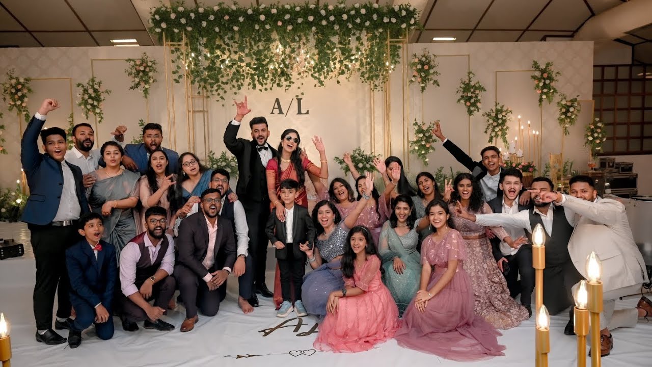 Surprise Wedding Dance By Groom, Family and  Friends |Atul & Liya | Kerala Wedding| Surprised Bride
