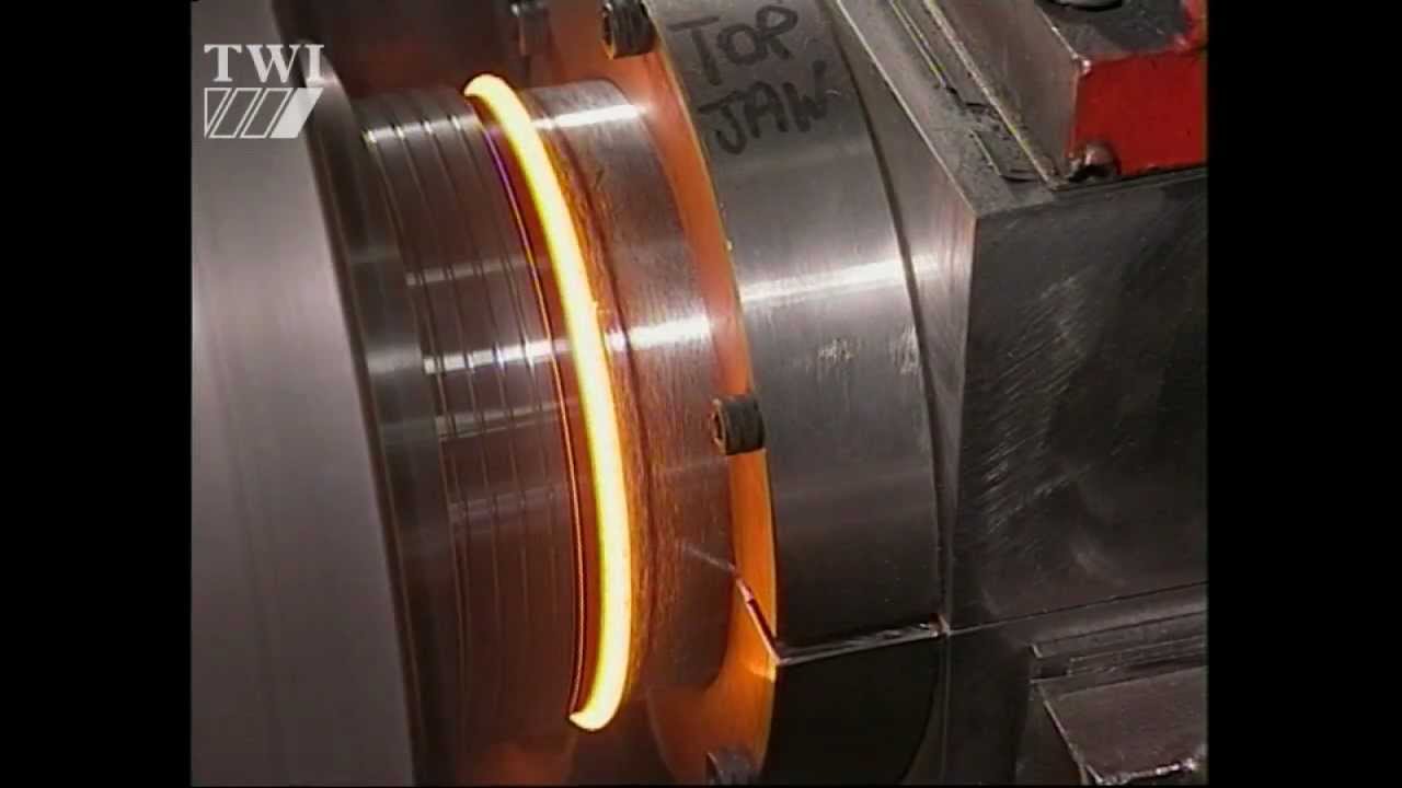 Continuous drive friction welding