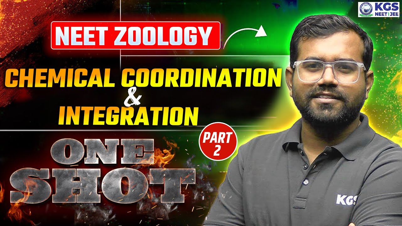 Chemical Coordination and Integration in 1 Shot | Part 2  | NEET 2025 | Zoology NCERT Line by Line