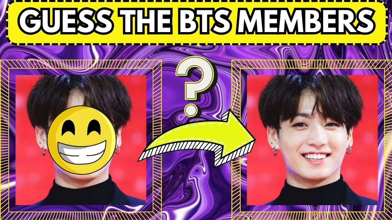 BTS QUIZ - Can you guess BTS members??? Are you a real army?💜🤔