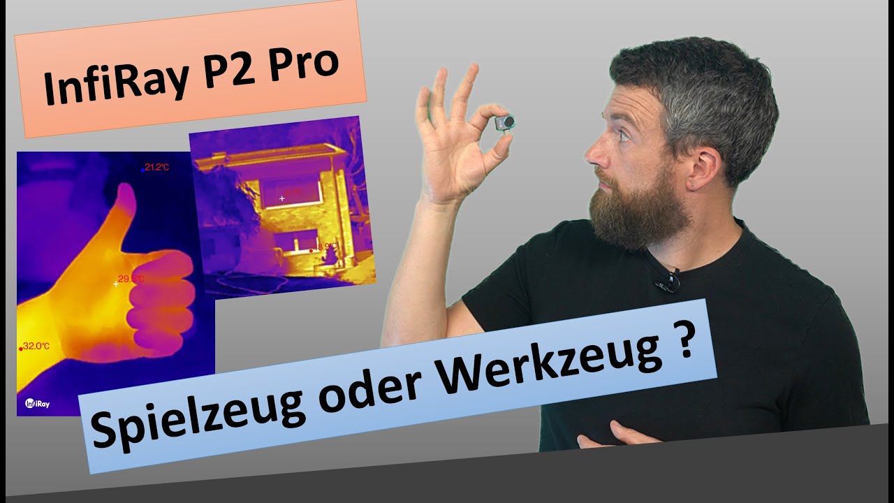 Wärmebildkamera für Heimwerker | InfiRay P2 Pro Test