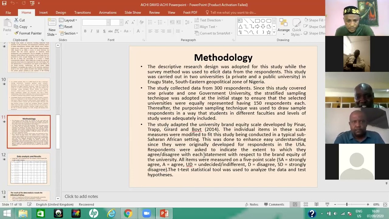 A Comparative Assessment of Public and Private Universities Students' Perception