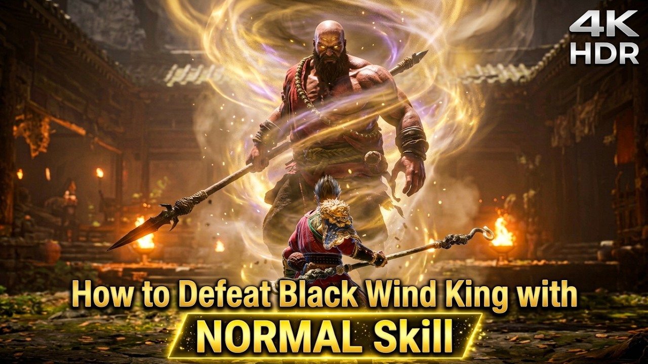 Black Myth Wukong | Black Wind King (Black Wind Cave) | Boss fight