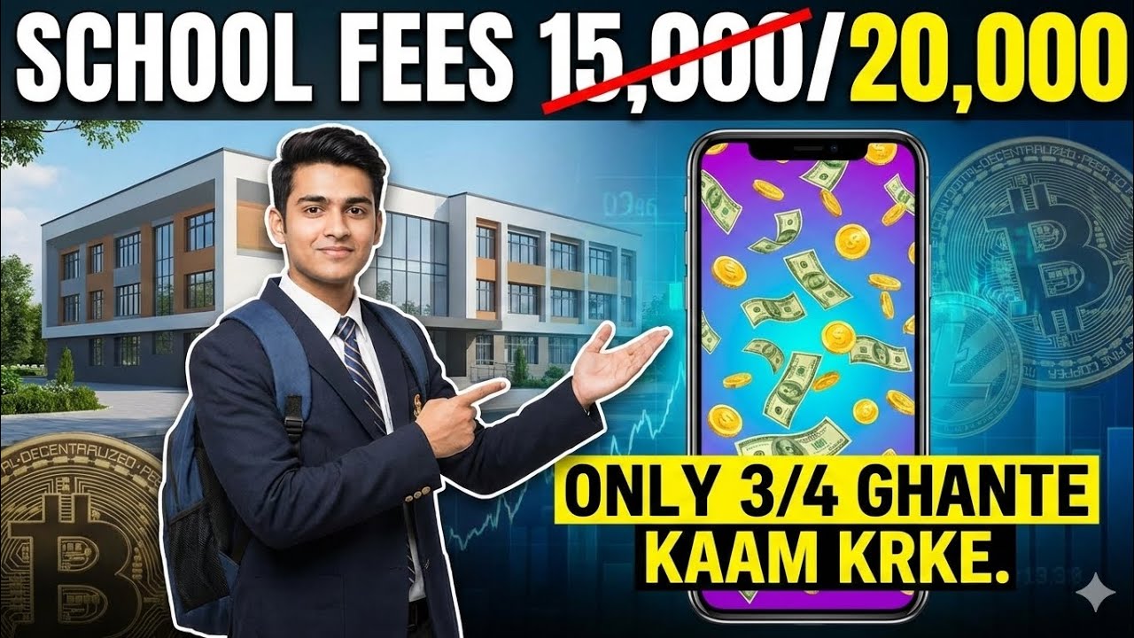 Online money Only 3/4 gnte kaam krke apna khrcha nikalo #money #paisa #makemoneyonline #students 