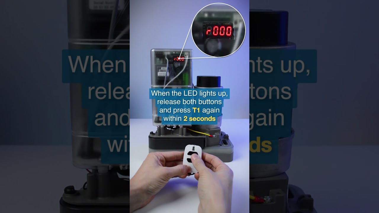 How to set up a GTI with the HIDDEN BUTTON function #deasystem #dea #automation