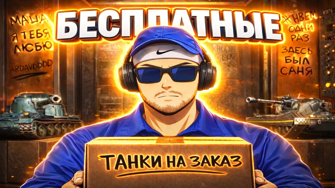 БЕСПЛАТНЫЕ ТАНКИ НА ЗАКАЗ | РОЗЫГРЫШИ, ВЫБОР ПОДПИСЧИКОВ И ЖЁСТКИЕ БОИ