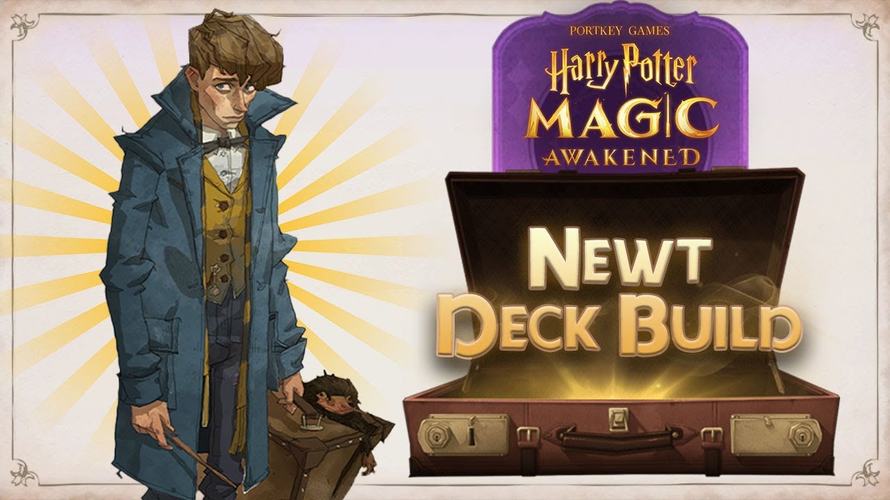 Harry Potter Magic Awakened - How to build Newt deck  [ Global ]