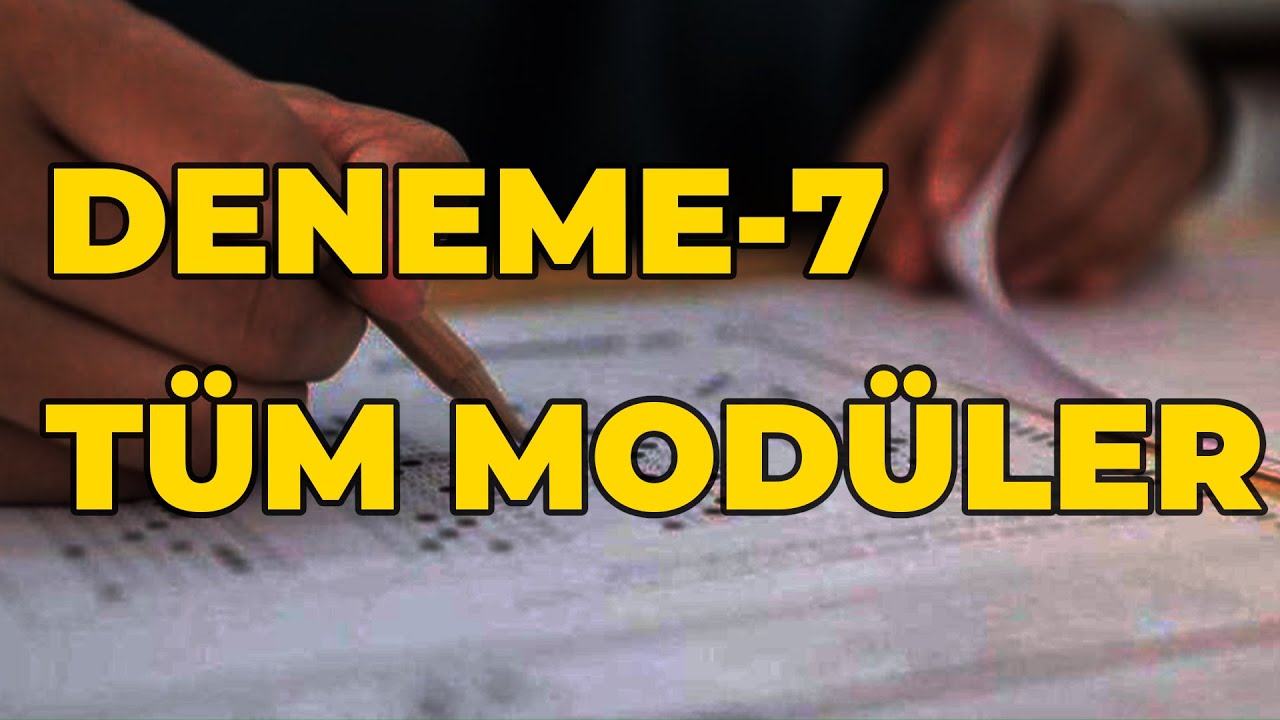 7.DENEME GENEL/Tüm Modüller/UZMAN ÖĞRETMENLİK VE BAŞÖĞRETMENLİK SINAVI