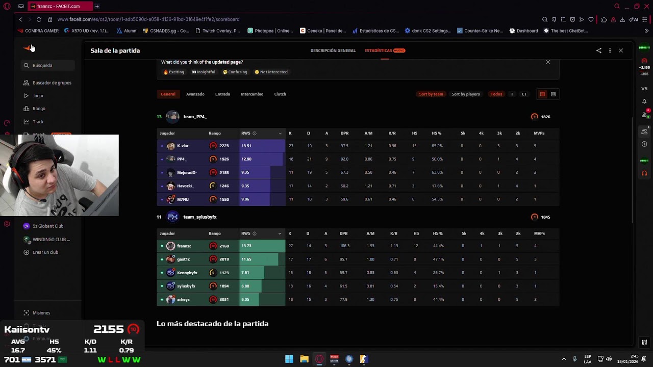 ROAD TOP 1000 FACEIT SA VENITEEEEE!!!!!!!!!