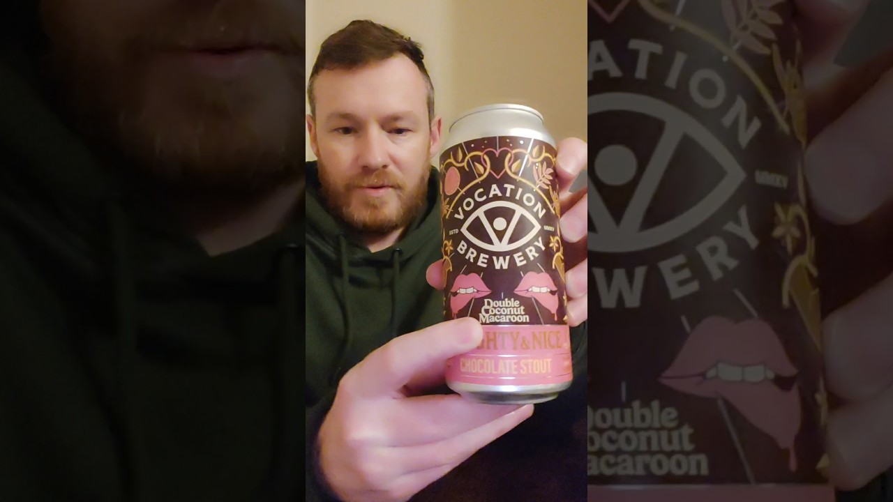 @Irishguydrinks... DOUBLE COCONUT MACAROON CHOCOLATE STOUT by VOCATION BREWERY #beer #shorts