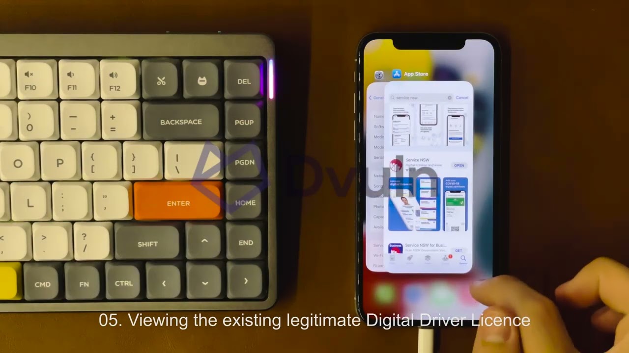 ServiceNSW Digital Drivers Licence Proof-of-Concept: Non-Jailbroken Device