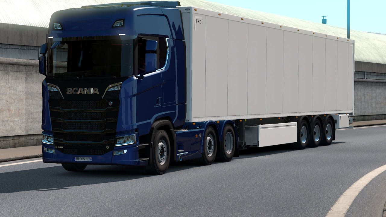 Scania driving EPS 1 - Canned Tuna Delivery - ETS2