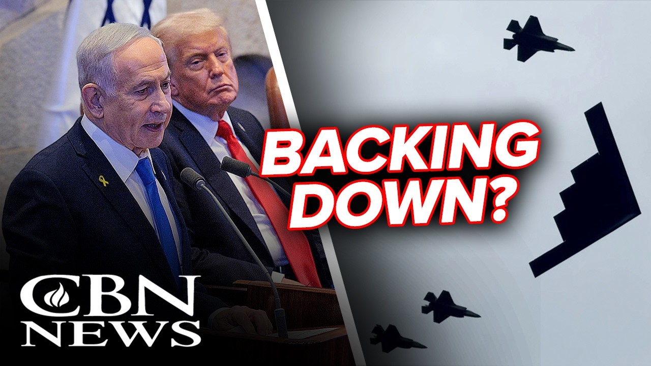 Trump & Netanyahu: Backing off Iran Strike?