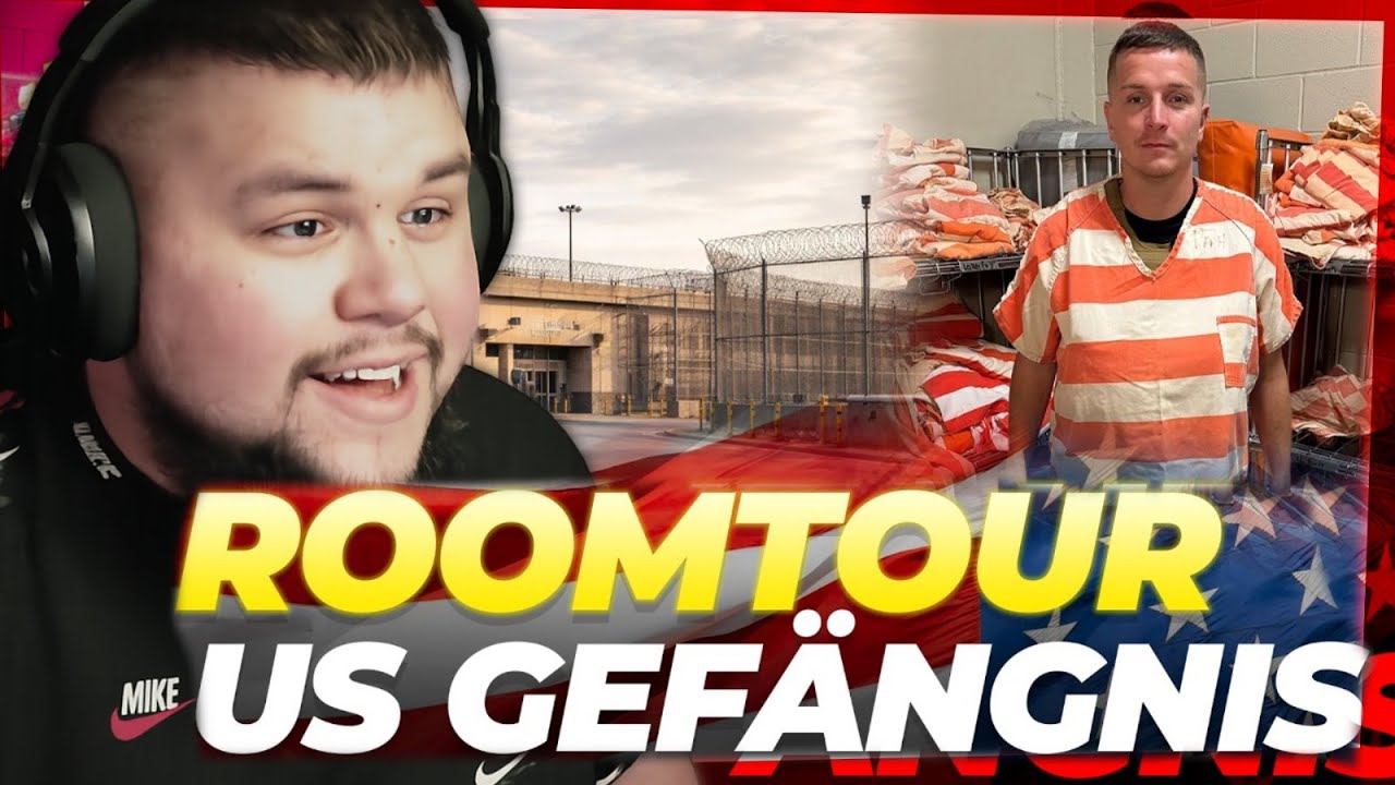 Lieber unter der Erde statt in diesem Gefängnis!🤯| USA-Gefängnis ROOMTOUR!? | Cano reaction