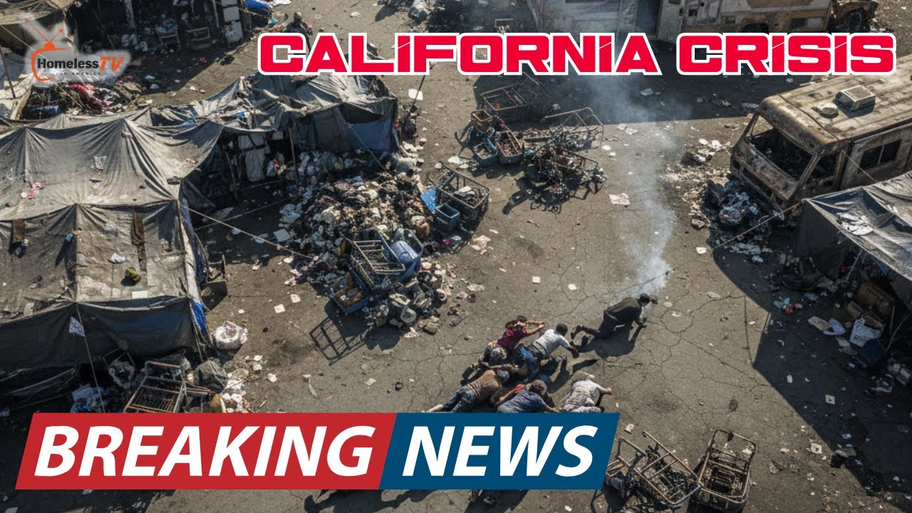 🔥 California Crisis: The Homeless Reality Hidden Behind Hollywood – Documentary 2025
